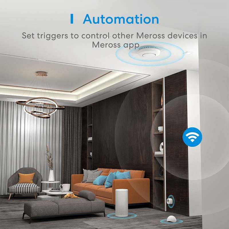 Meross Smart Water Leak Sensor - works with Apple HomeKit and SmartThings (WITH HUB)
