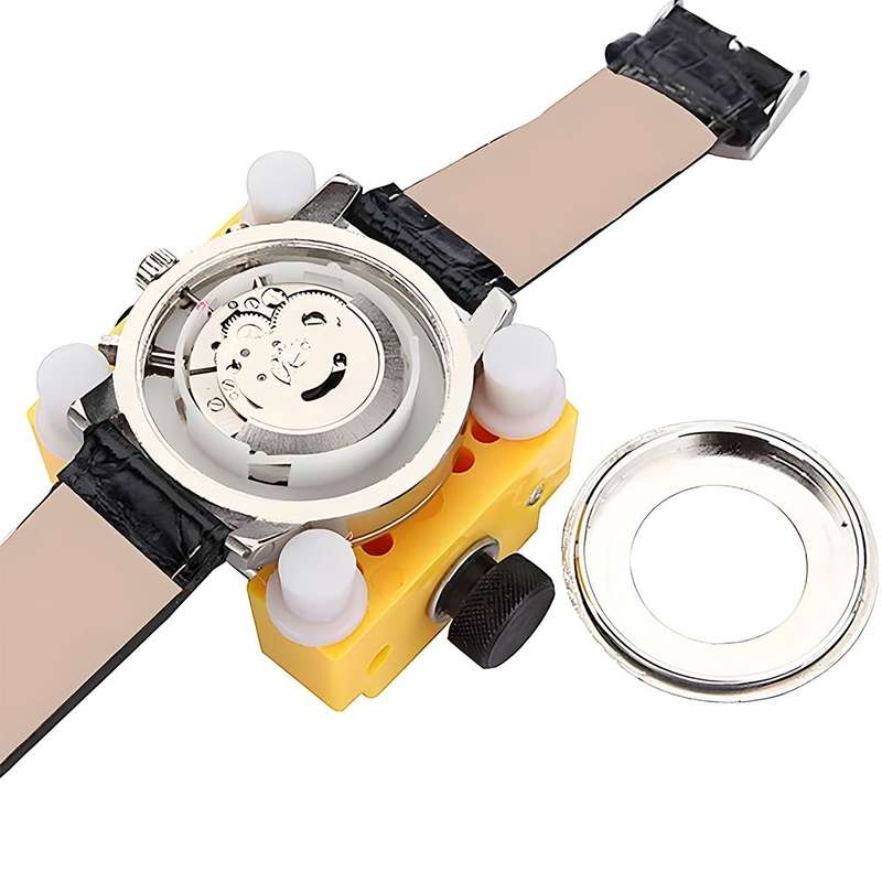 3-in-1 Watch Repair Kit - Back Case Opener / Wrench & Holder