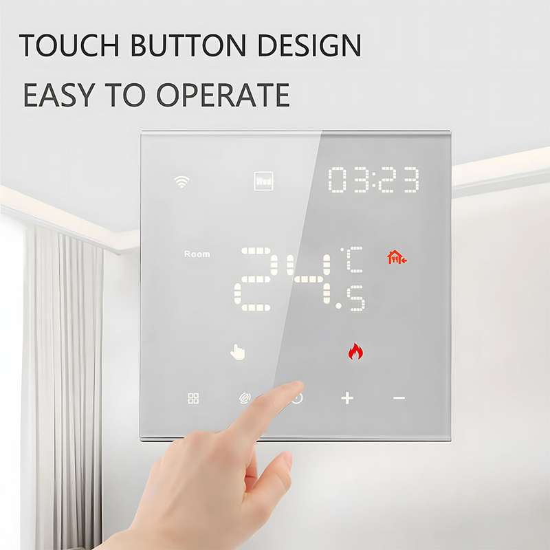 Tuya Smart Wi-Fi Thermostat Temperature Controller White