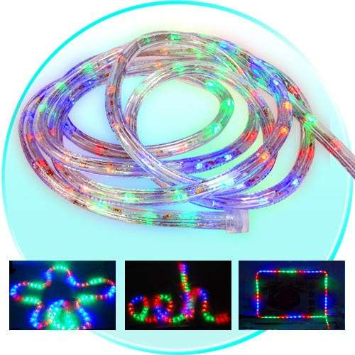 10m Multicolour Rope lights for decoration