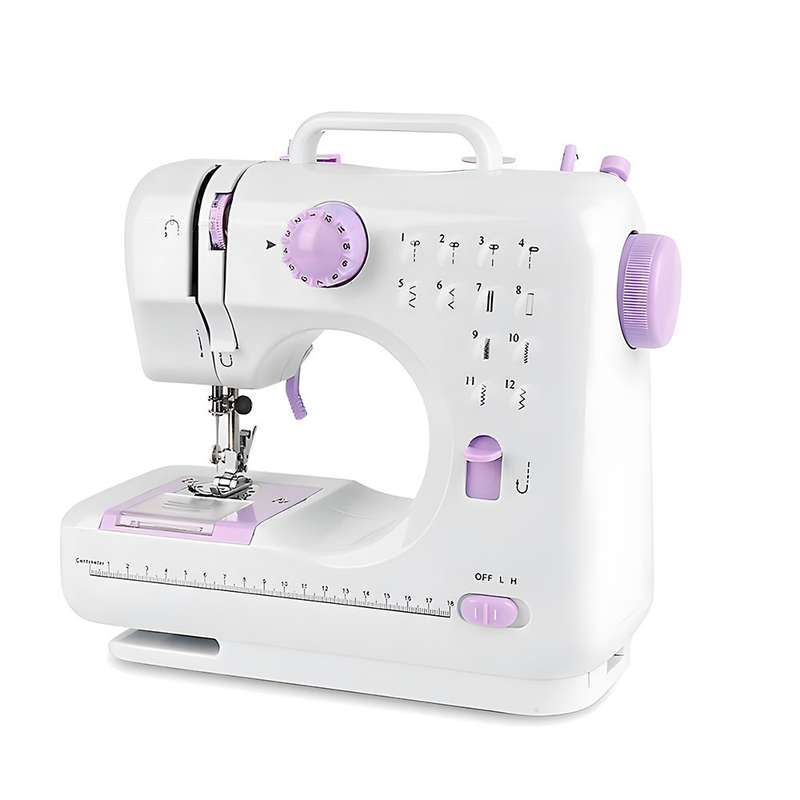 Multi-Purpose Sewing Machine - 12 Built-in Stitch Patterns to Meet Various DIY Sewing Needs