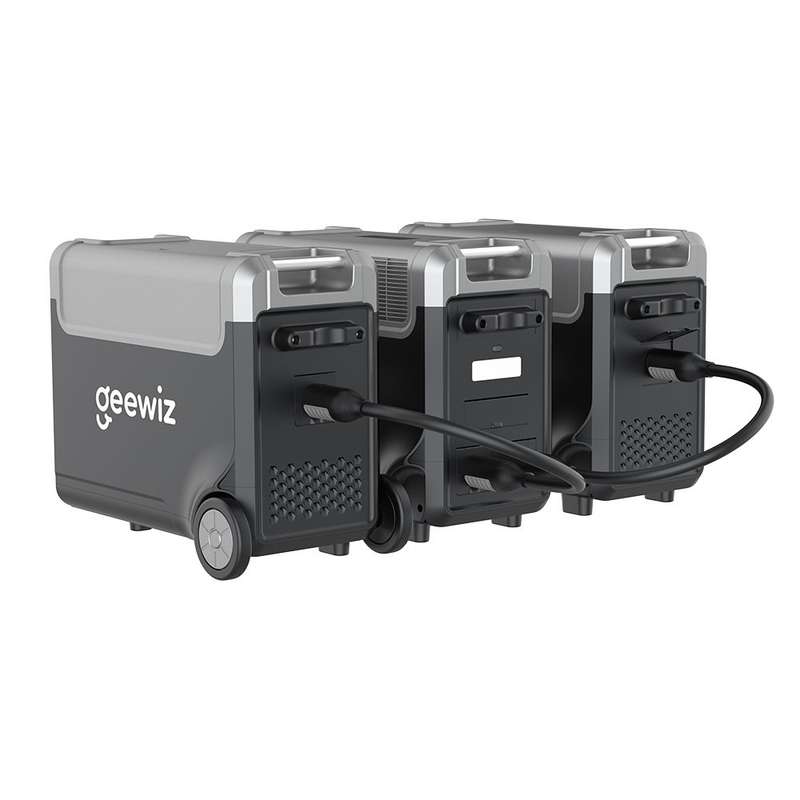 Geewiz 3600w Portable Power Station ADDITIONAL BATTERY - 3840Wh LIFEPO4 / 3HR Quick Charge(6 hour...