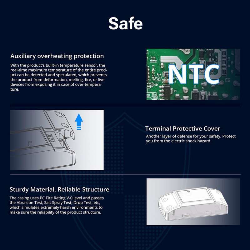 Sonoff Basic R4 WiFi Smart Switch - upgraded to Enhance Basic Functions and Increase Performance