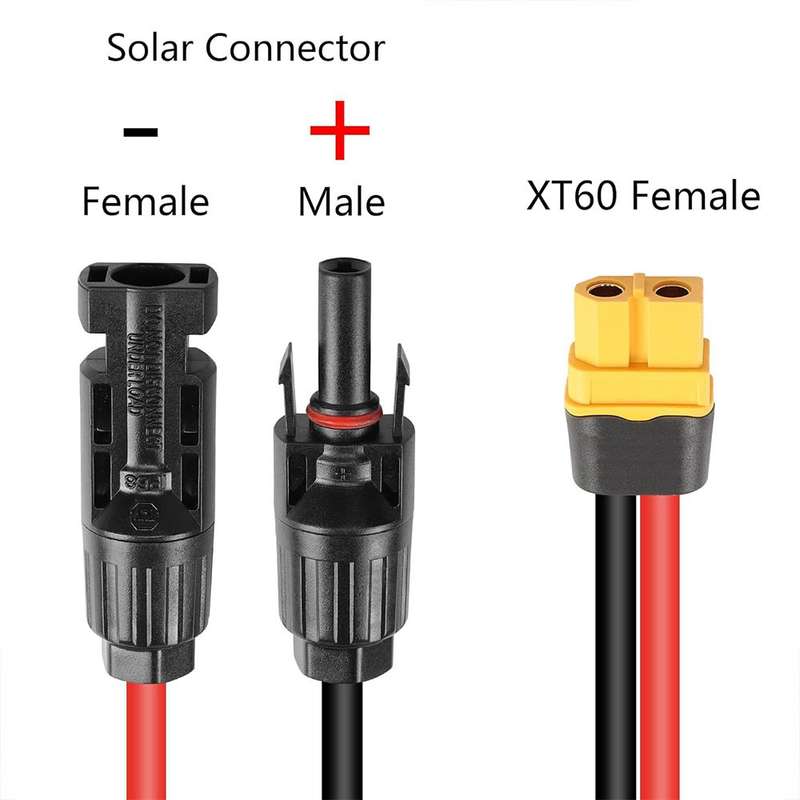 Solar to XT60 Charging Cable 50cm