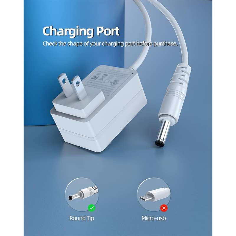 AC Charger - for Google Home Hub- Nest Hub / Speaker Power Adapter Supply Cord Cable (2nd Gen)