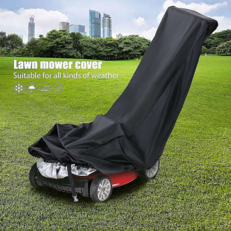 Lawnmower Cover - Black / Waterproof / Heavy Duty XL