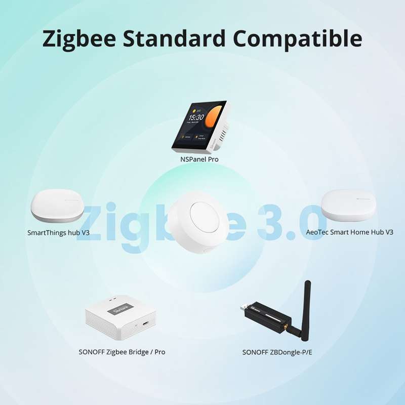 Sonoff SNZB-01P Zigbee Button - manually activate smart devices with one button