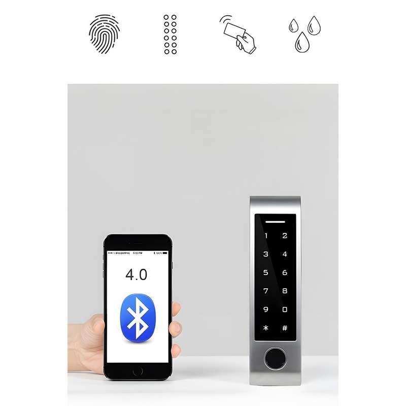 Tuya Fingerprint Access Control - works with Smartphone- Fingerprint- Card- and PIN Access Control