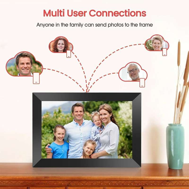 Frameo Wi-Fi Digital Photo Frame - for Photos & Videos / 15.6 Display / 32GB Storage