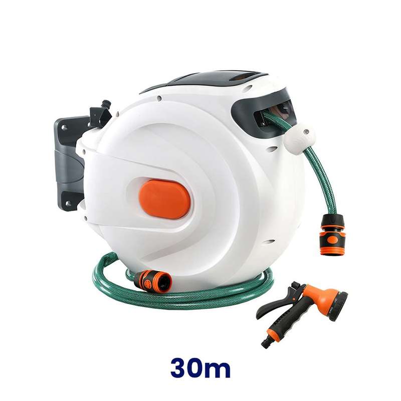 Wall-Mounted Garden Hose Pipe Reel -  A Practical and Stylish Addition to Your Garden / 10m- 20m-...