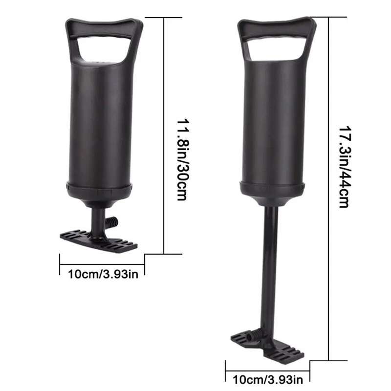 Two Way Pump - includes 3 Valve Adaptors to Fit Nearly every Inflation Valve