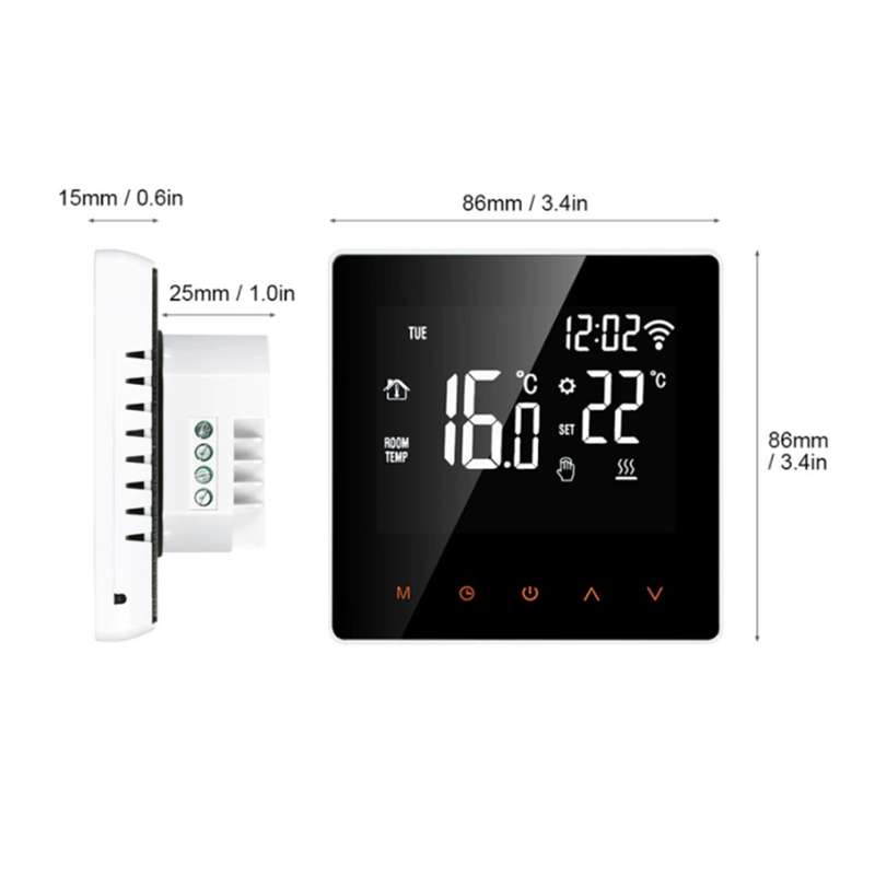 Tuya Smart WIFI Thermostat Temperature Controller (works with Alexa & Google Home)