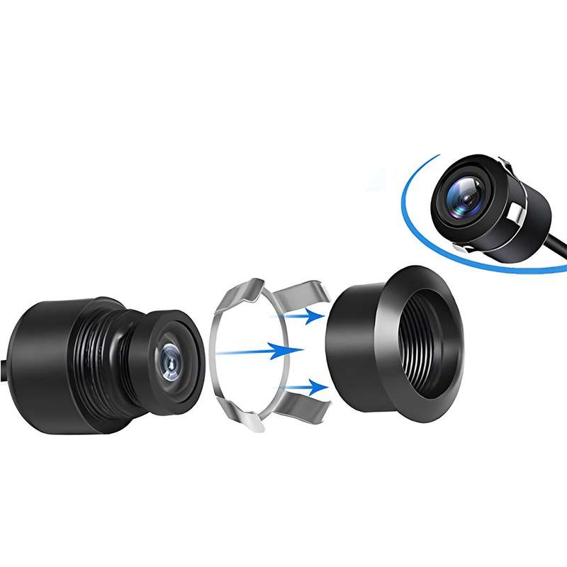 Universal Reverse Camera Kit - Camera / Screen / Mount Flush
