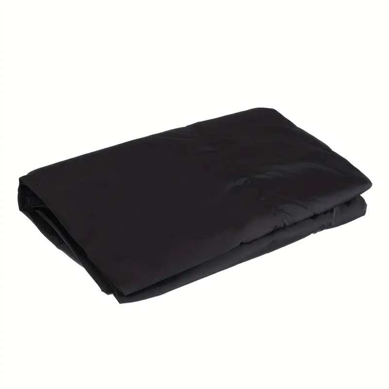 Outdoor Table Tennis & Ping Pong Table Cover - Black 160x70x185 cm
