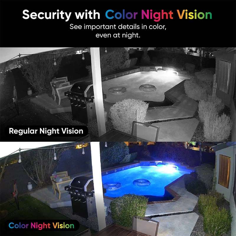 Wyze Cam v4 - 2.5K QHD Resolution / Bluetooth 5.2 / 2-Way Audio / Spotlight