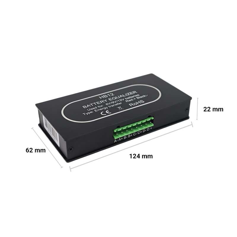 Lithium 48v Battery Balancer / Equaliser with BLUETOOTH (suitable for all battery types) - 24V- 3...