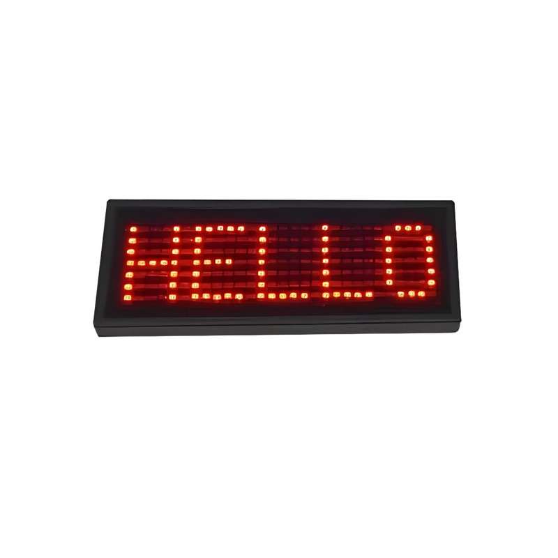 LED Name Tag/ Smart Badge - for Events- Parties- and Promotions Orange