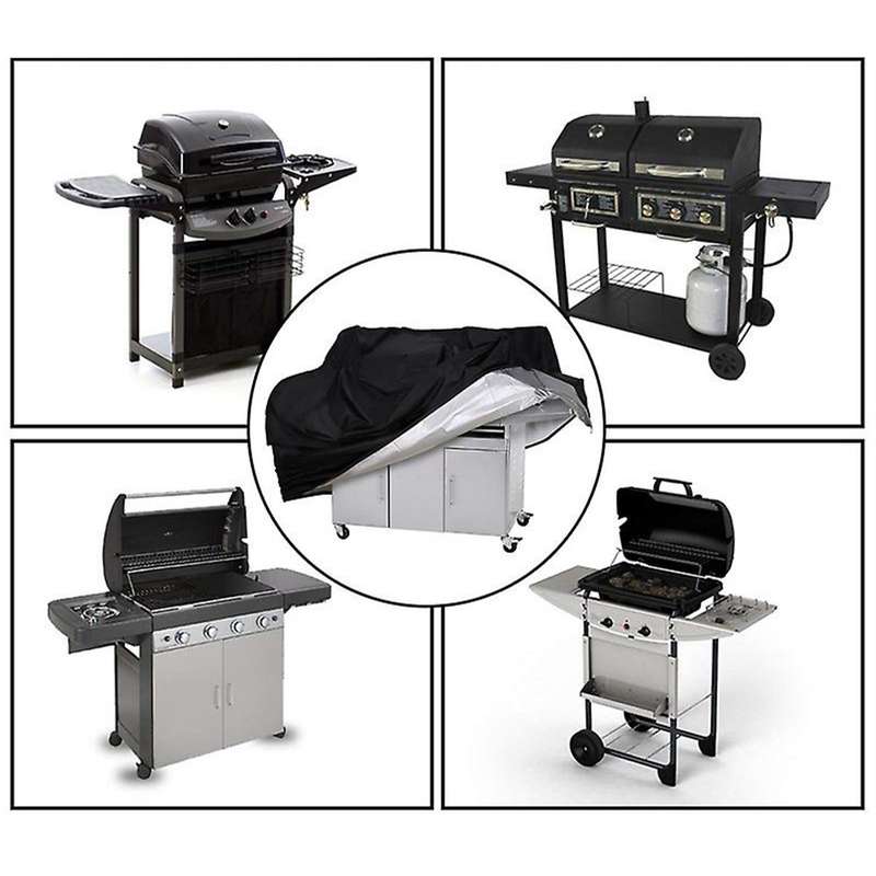Outdoor Braai Stand Cover - Protects against rain-wind-dust-and UV Rays (Black) Extra Large