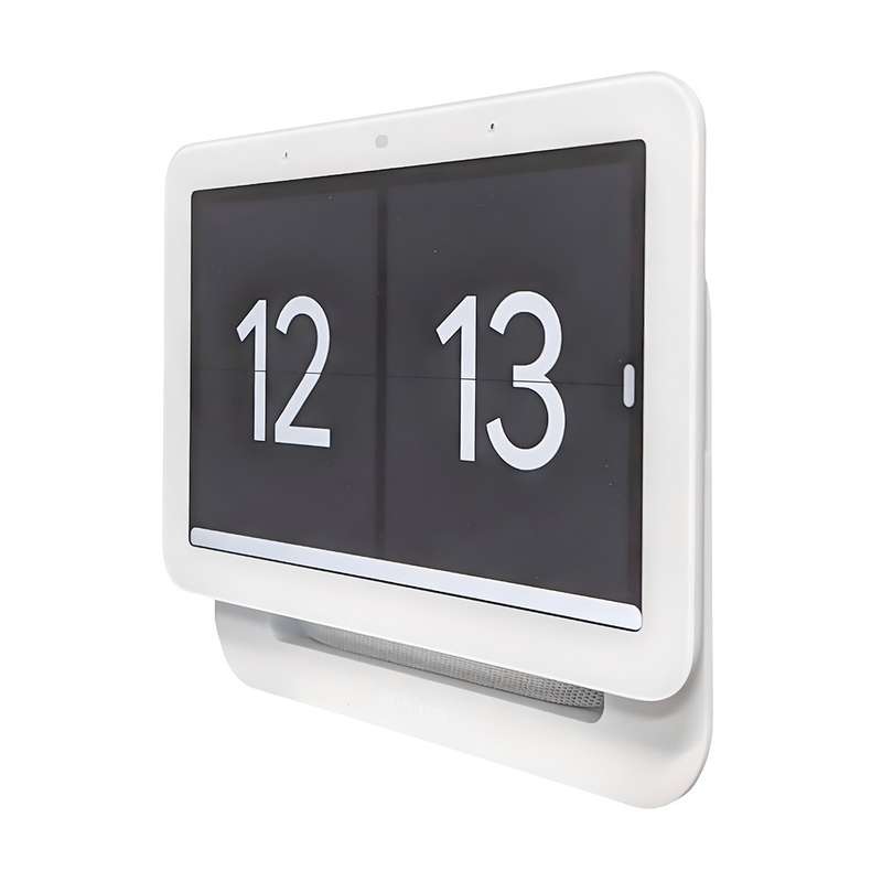 Mount Genie Google Nest Hub Wall Mount - Simple Built-in Design / White (1st and 2nd Gen) Nest Hu...