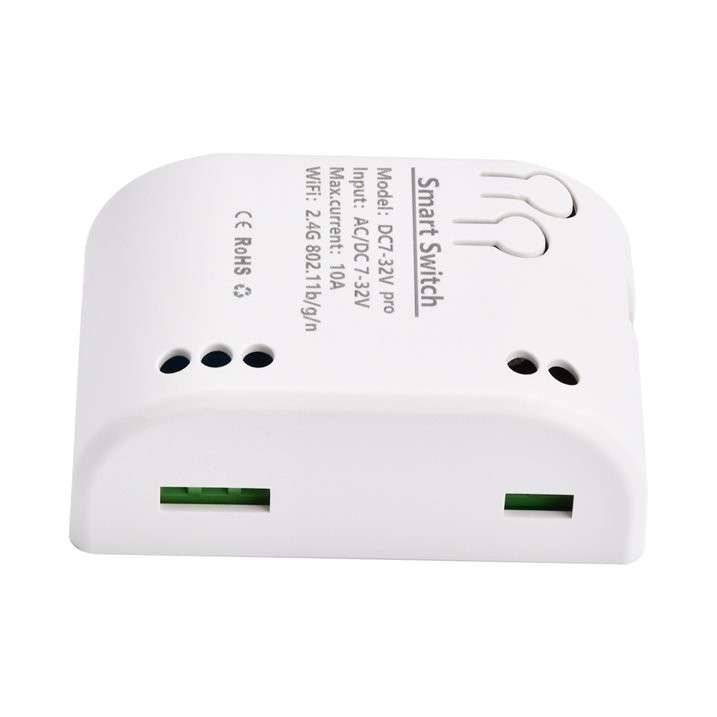 GeeWiz 1 Channel Inching Self-Locking WiFi / RF Switch 5V 12V (7-32V) - Open and Close gate from ...