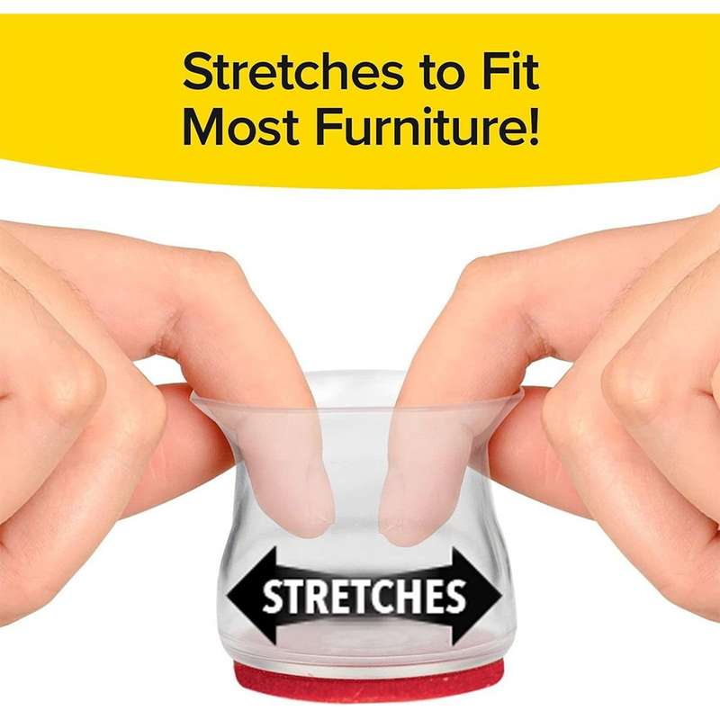 Anti-Slip Furniture Floor Protection - Prevents furniture from sliding and scratching wood floors...