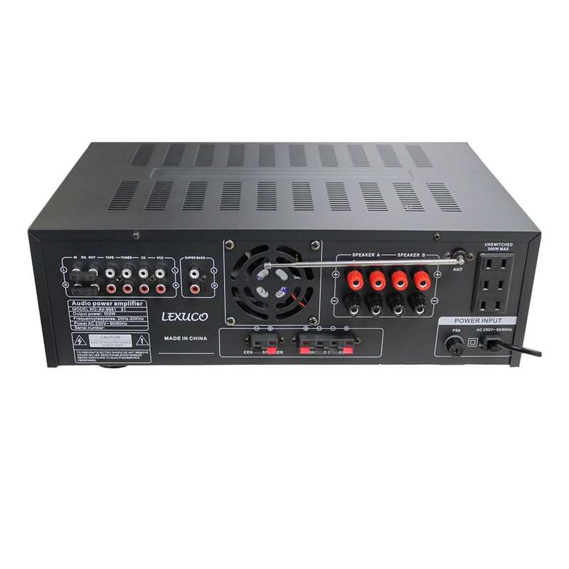 Lexuco Stereo Karaoke Amplifier - Bluetooth / USB
