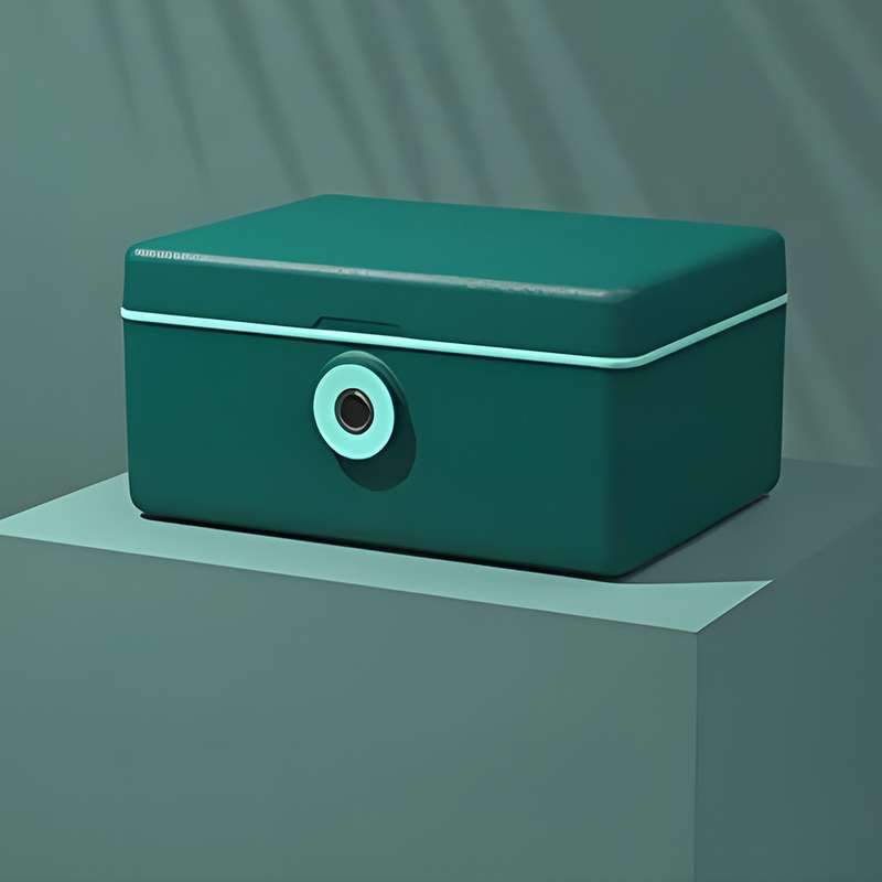 Biometric Fingerprint Safe Box - provides secure storage for your accessories and valuables (Mult...
