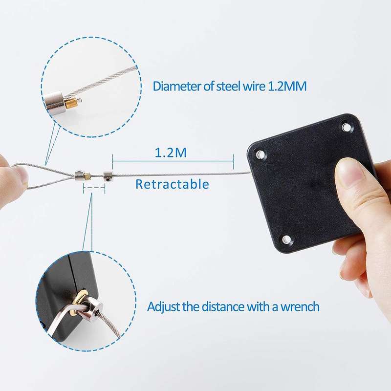 Automatic Door Closer - This automatic closer installs easily and keeps doors shut securely (Mult...