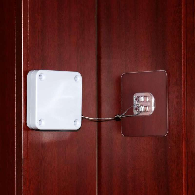 Automatic Door Closer - This automatic closer installs easily and keeps doors shut securely (Mult...