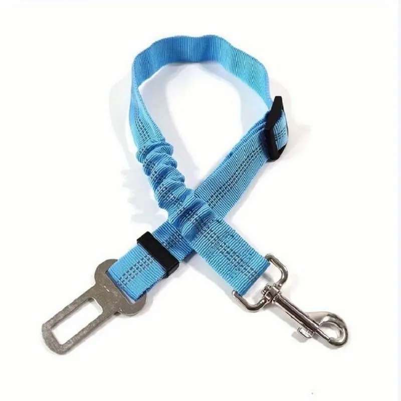 Adjustable Dog Car Harness (Seat Belt) - Features an adjustable strap for a comfortable and secur...