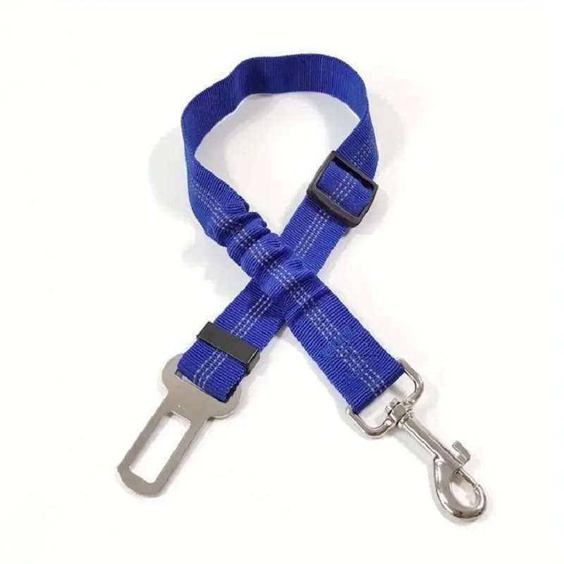 Adjustable Dog Car Harness (Seat Belt) - Features an adjustable strap for a comfortable and secur...