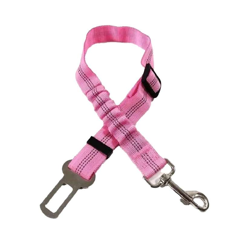 Adjustable Dog Car Harness (Seat Belt) - Features an adjustable strap for a comfortable and secur...