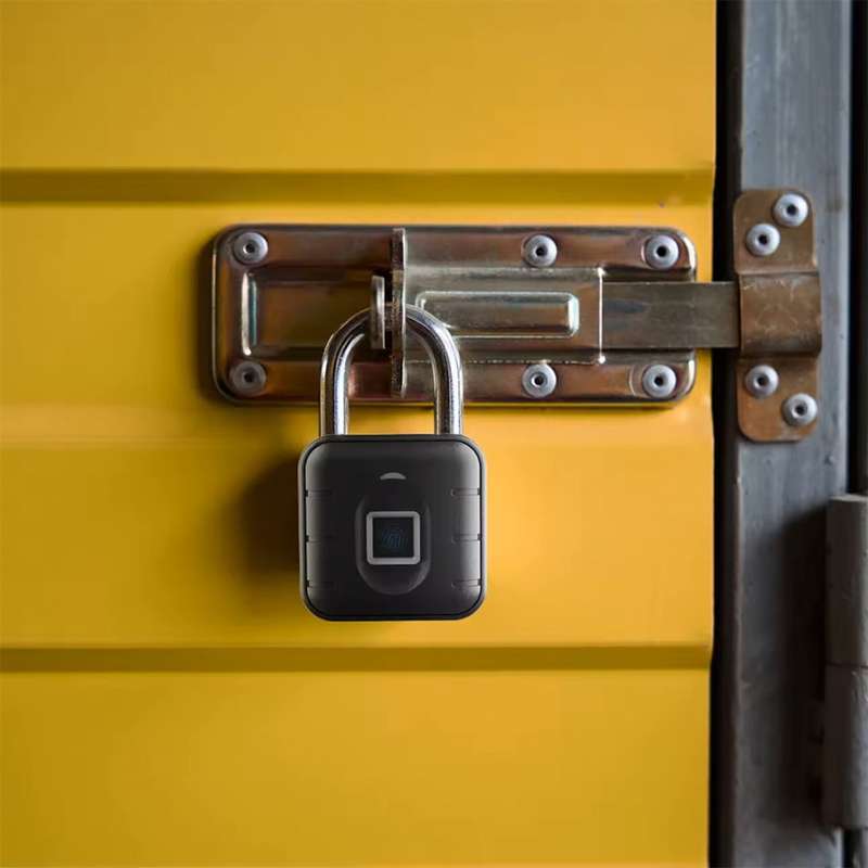 Tuya Smart Fingerprint Padlock with Bluetooth - Fingerprint & App Access Control (BULK PACKAGED)