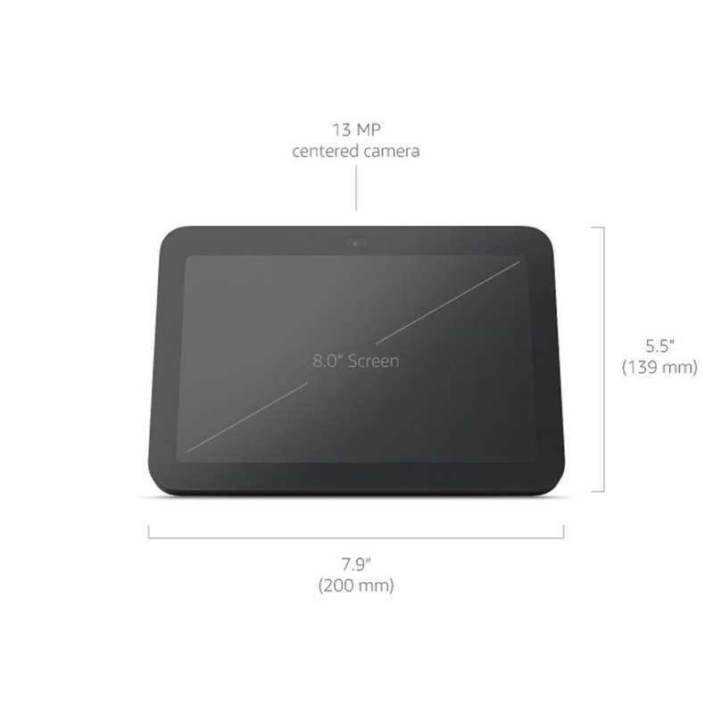 Amazon Echo Show 8 (3rd Gen - 2023 Release) - With Spatial Audio / Smart Hub & Alexa (Multiple Co...
