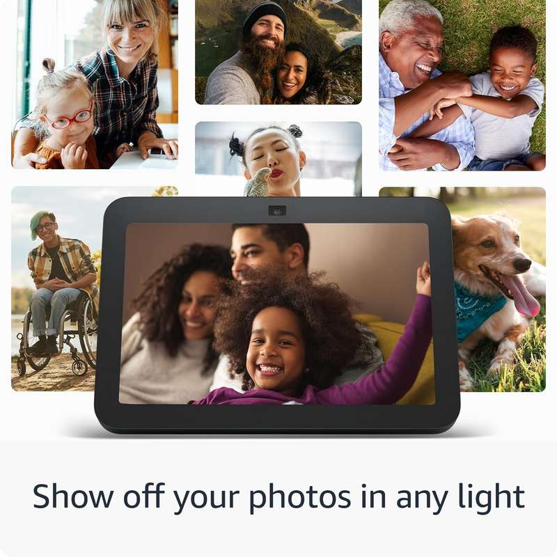 Amazon Echo Show 8 (3rd Gen - 2023 Release) - With Spatial Audio / Smart Hub & Alexa (Multiple Co...