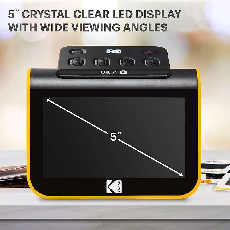 Kodak Slide N Scan Film Scanner - Effortless Photo Digitization / 22MP / 5 Display
