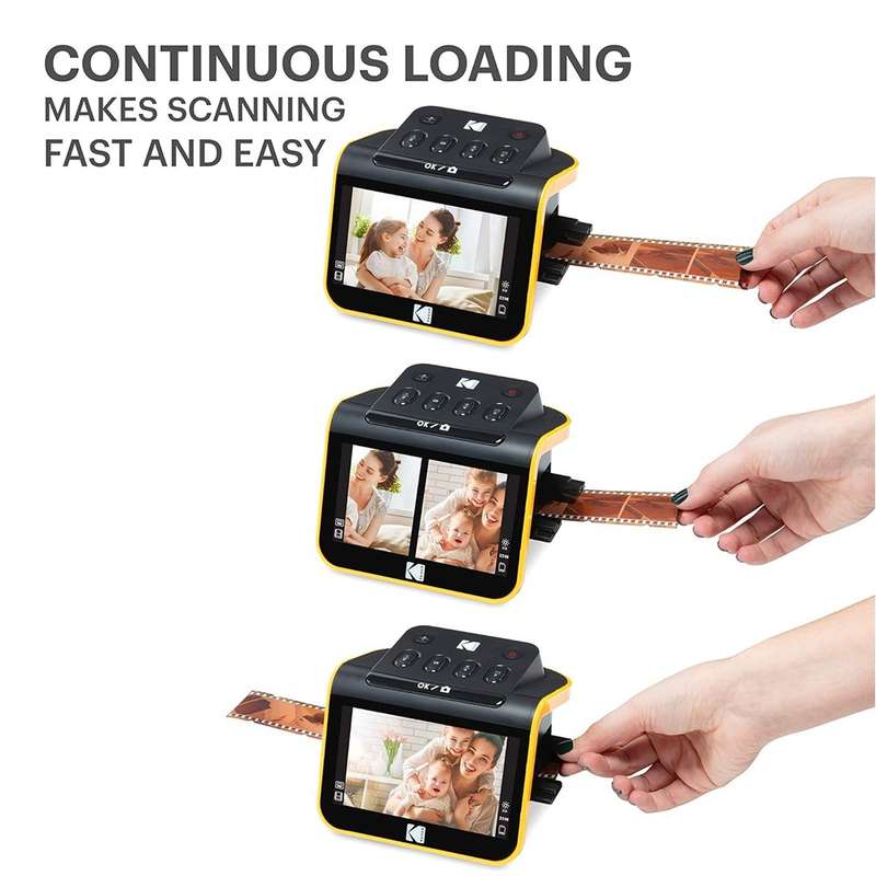 Kodak Slide N Scan Film Scanner - Effortless Photo Digitization / 22MP / 5 Display