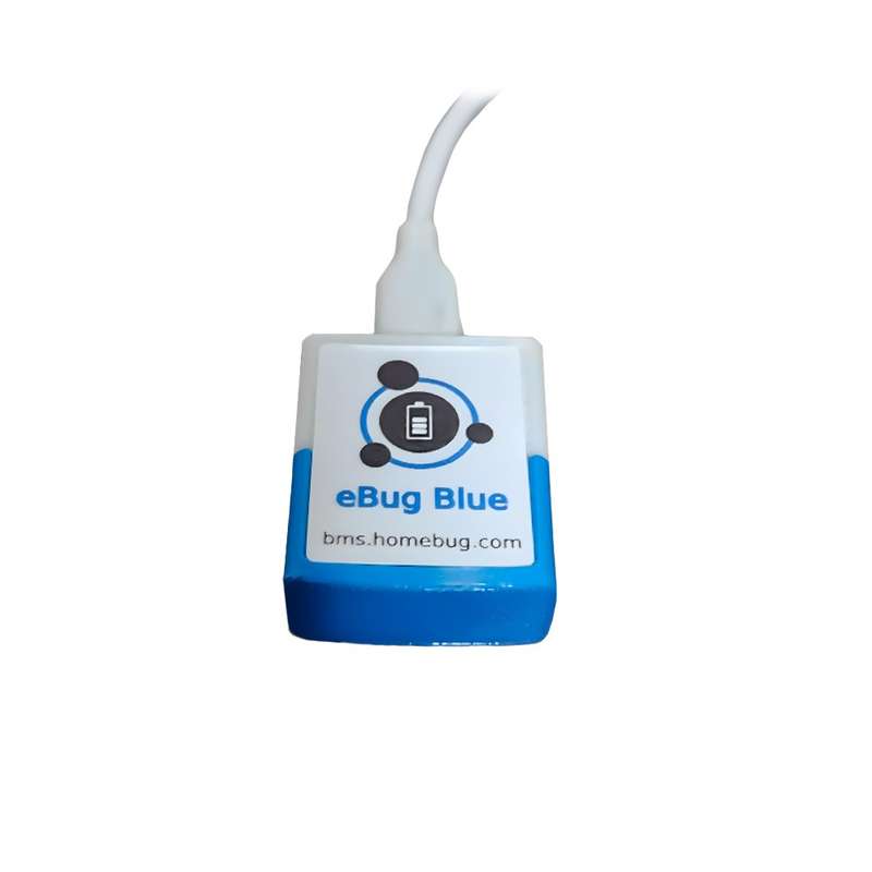 Ebug Blue (Battery Data logger) - Smart Battery Monitoring with Wi-Fi & Bluetooth (Cloud-Based)