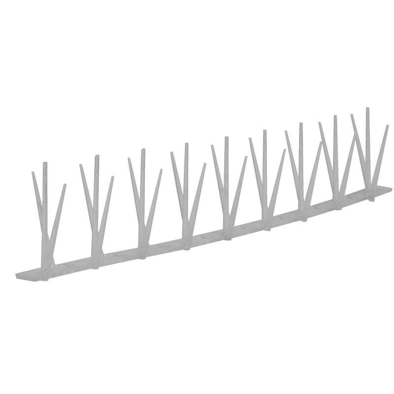 Bird Spikes (10m) - Durable & Effective / Clear (20 pcs)