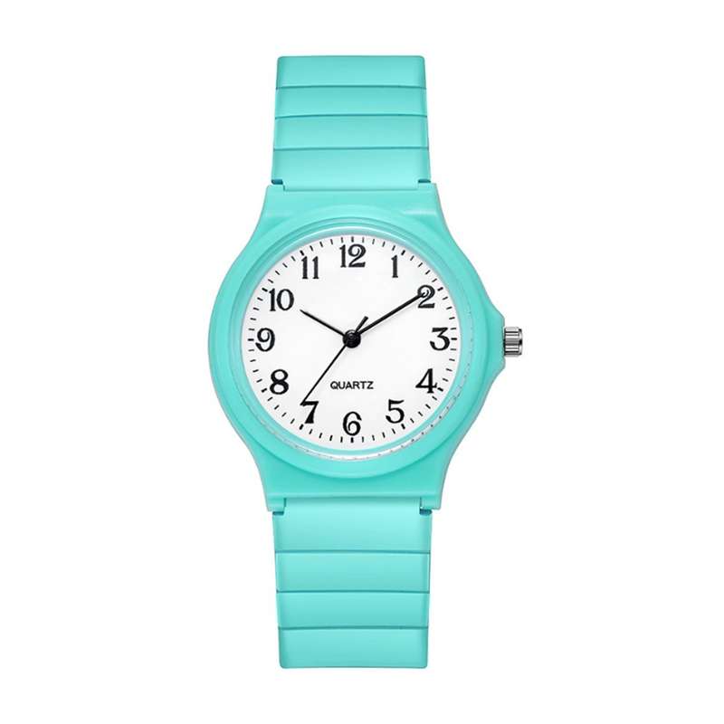 Kids Analogue Watch - Easy-to-read Analogue Display (Multiple Colors) Pink
