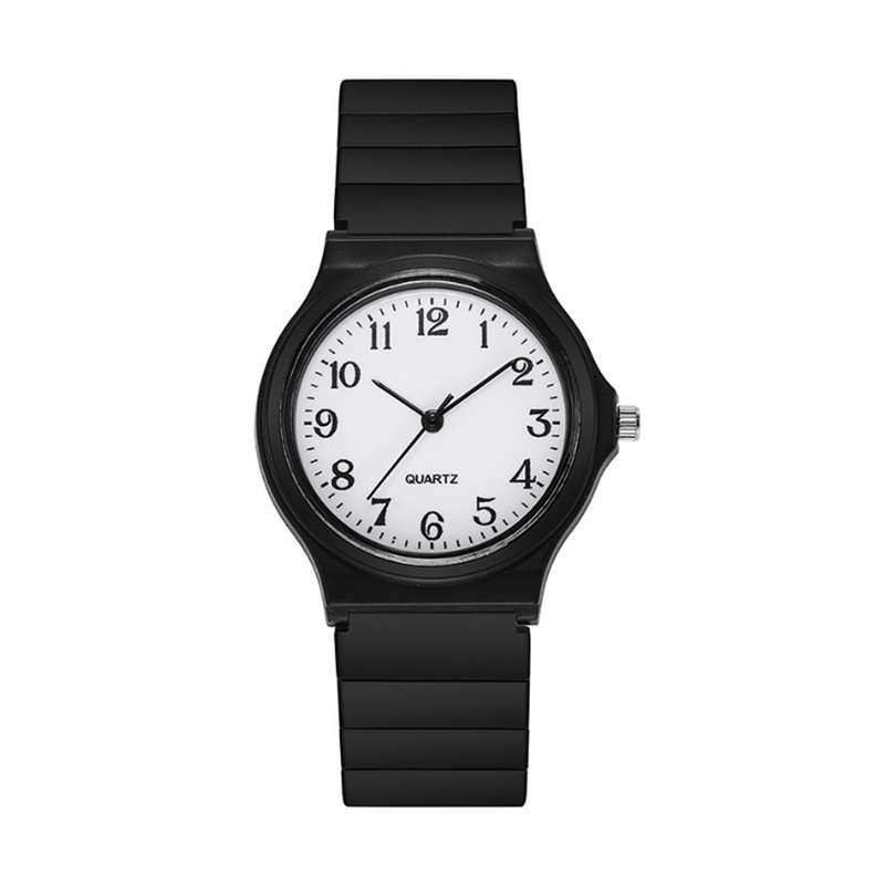 Kids Analogue Watch - Easy-to-read Analogue Display (Multiple Colors) Pink