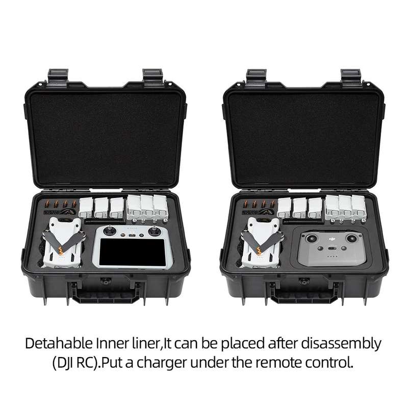 DJI Mini 3 Pro Hard Shell Waterproof Case - Black