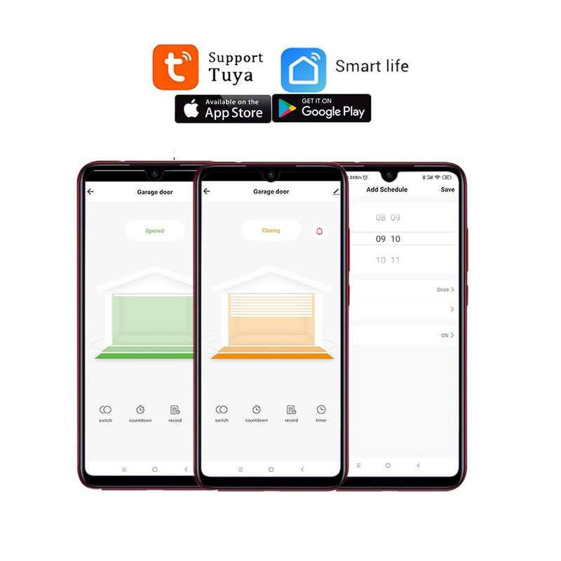 Tuya Wi-Fi Smart Garage Door Opener - Control Your Garage from Anywhere