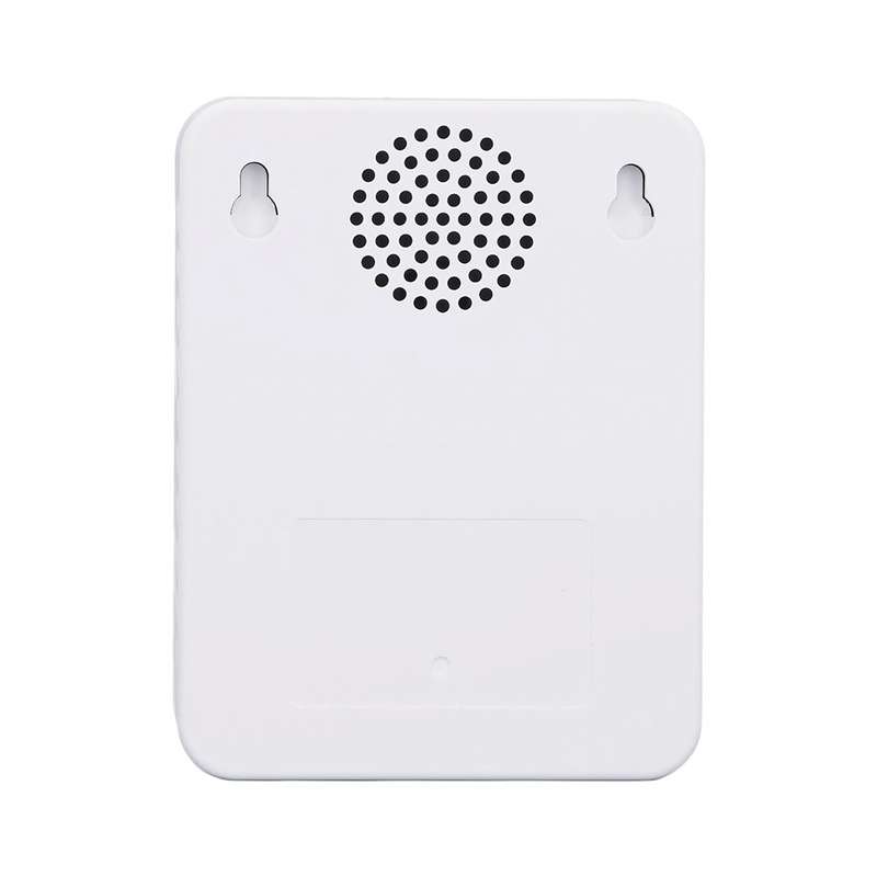 6-in-1 Air Quality Monitor - Breath Easy with Real-Time Air Quality Readings (Multiple Colors) White