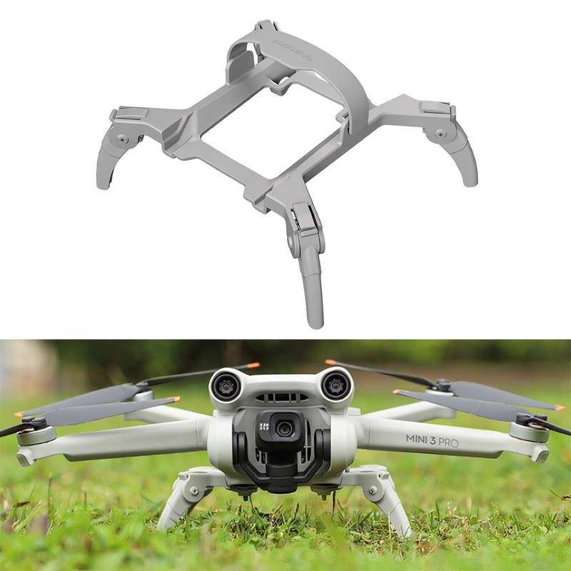 Foldable Spider Landing Gear (DJI Mini 3 Pro) - Safe Touchdowns- Easy Takeoffs