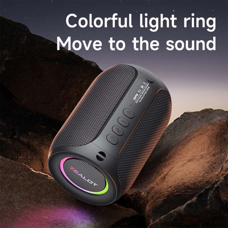 ZEALOT Portable Bluetooth Speaker (S32 Pro) - Black