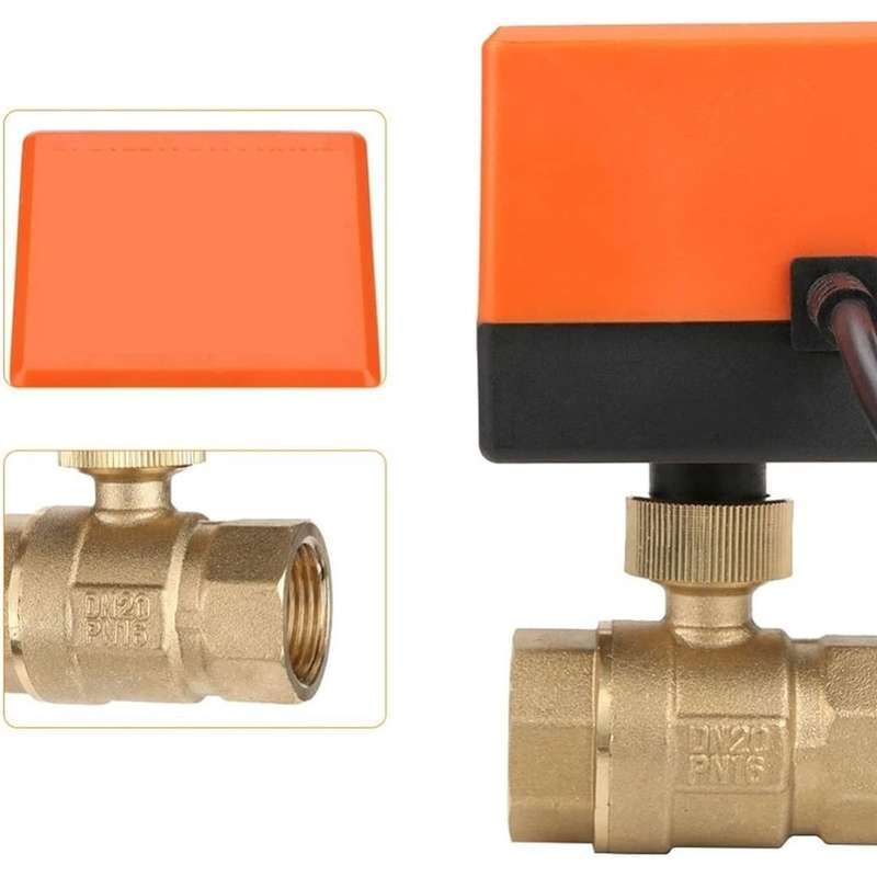 3-Wire Motorized Ball Valve (1 Position) - Reliable Flow Management for simple and Complex System...