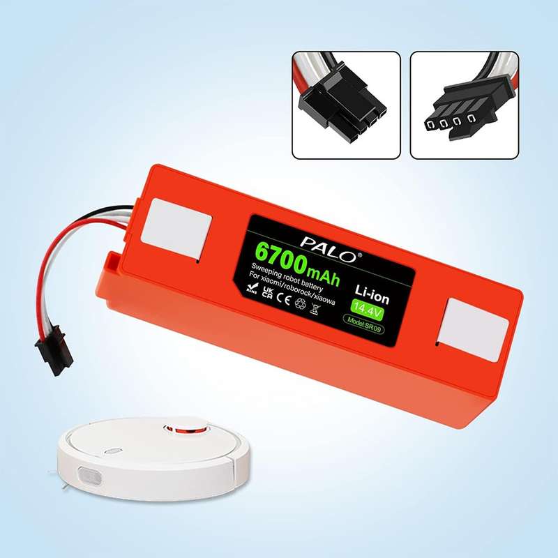 Replacement Battery for Xiaomi Roborock S5 Series Robot Vacuums - 6700mAh (BRR-2P4S-5200S)