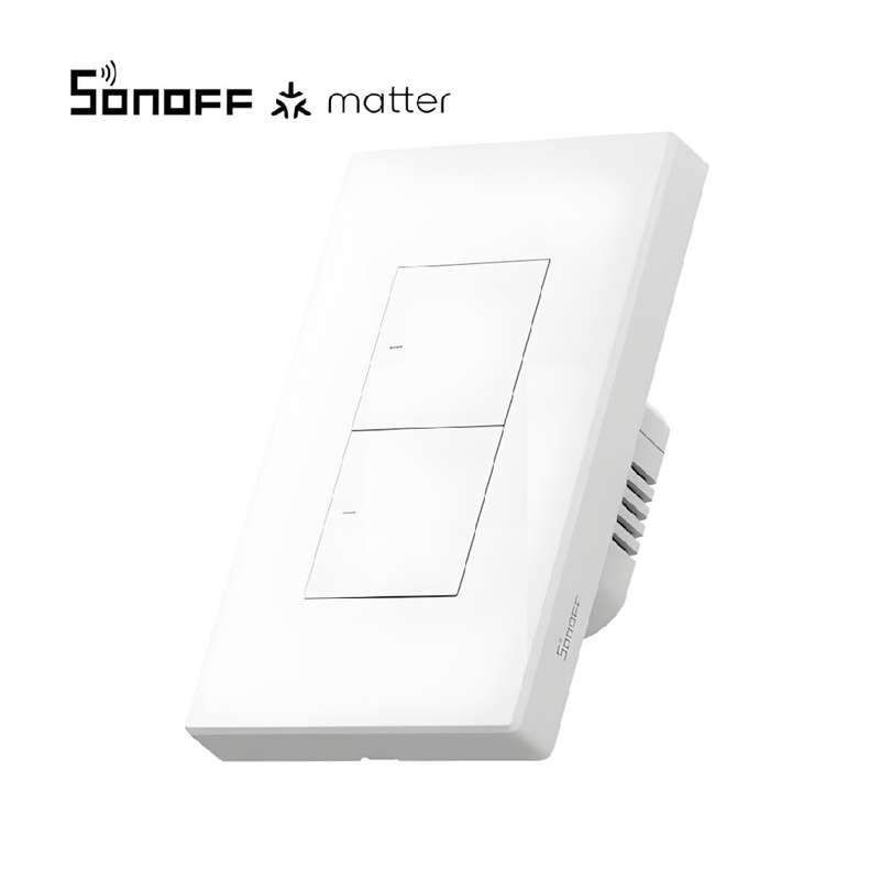 Sonoff M5 Matter Smart Wall Switch - Available in 1/2/3 Channel (White) 1 Gang