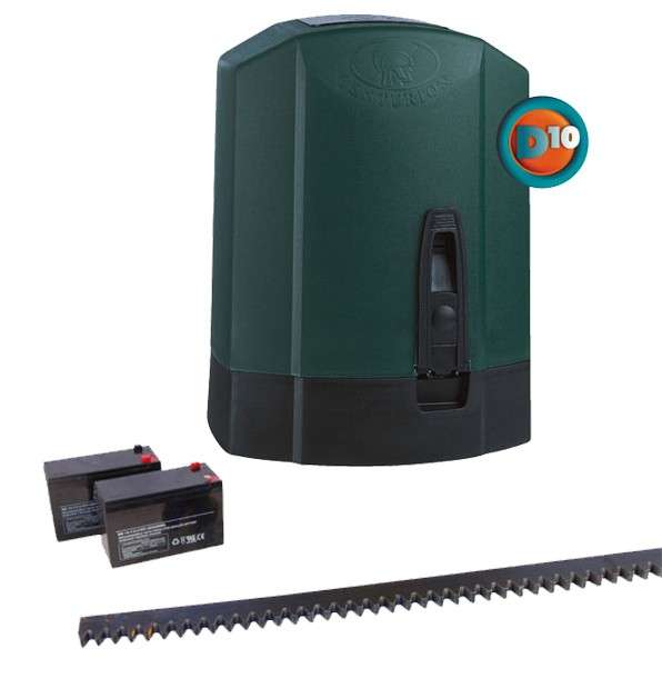 Centurion D10 Motor Kit incl 2 x Battery, 4m Steel Rack - Centurion